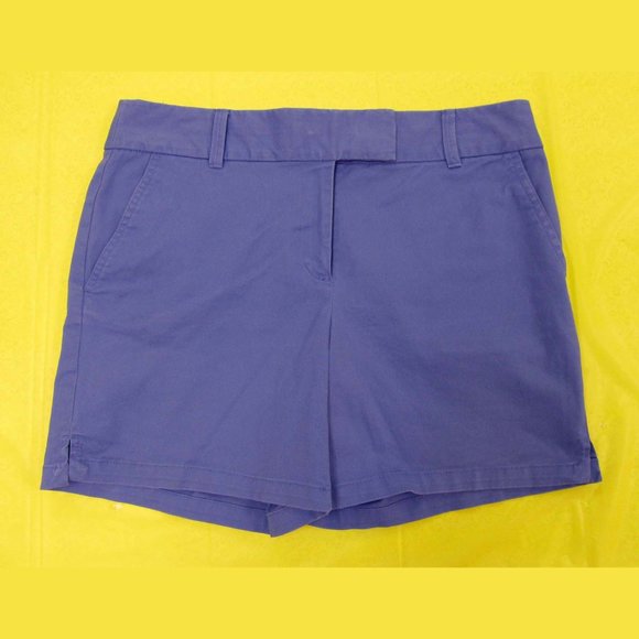 Ann Taylor LOFT Slate Blue Shorts Size 8 - Picture 1 of 4